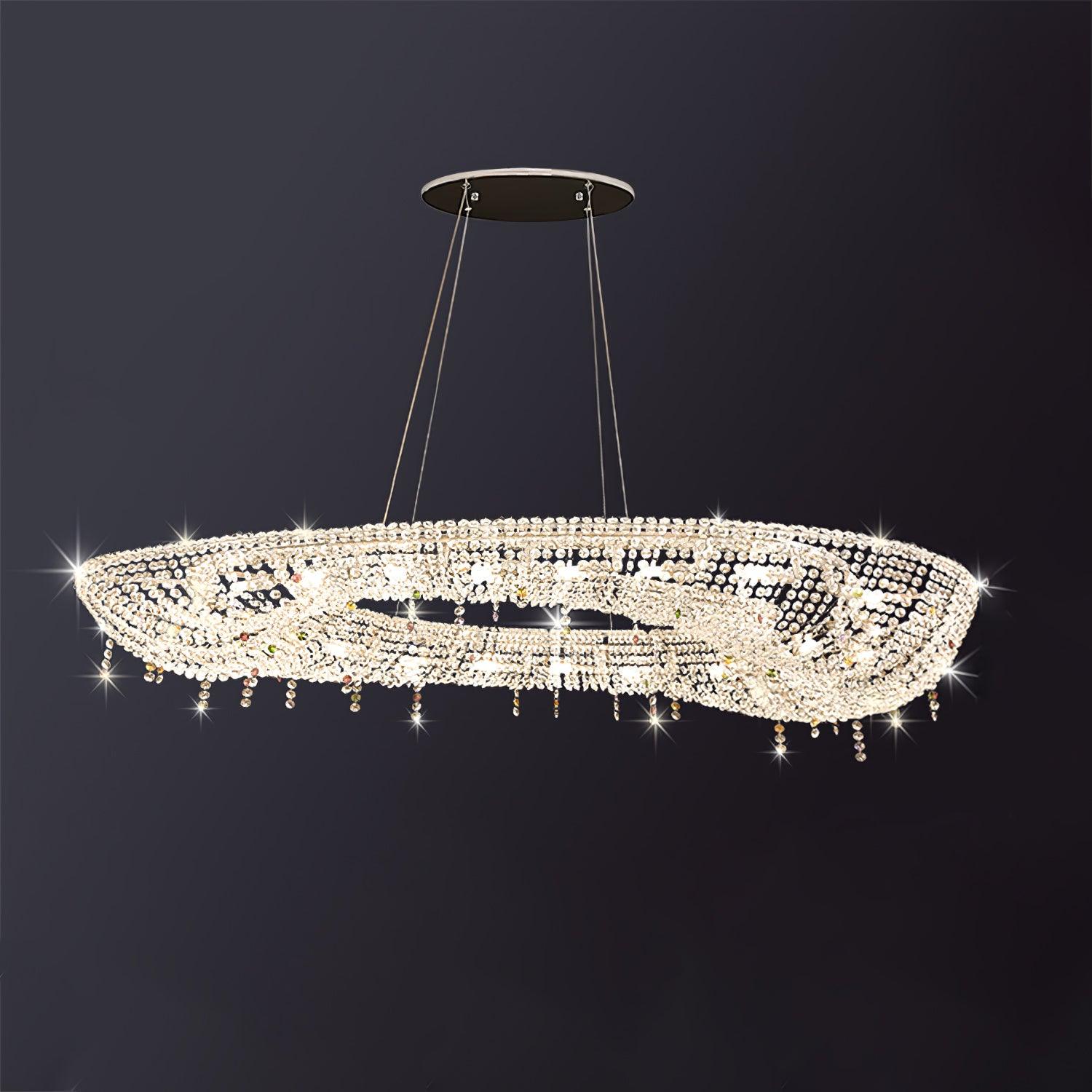 Aeliora Orné Crystal Suspension Lumière - Neutralighting