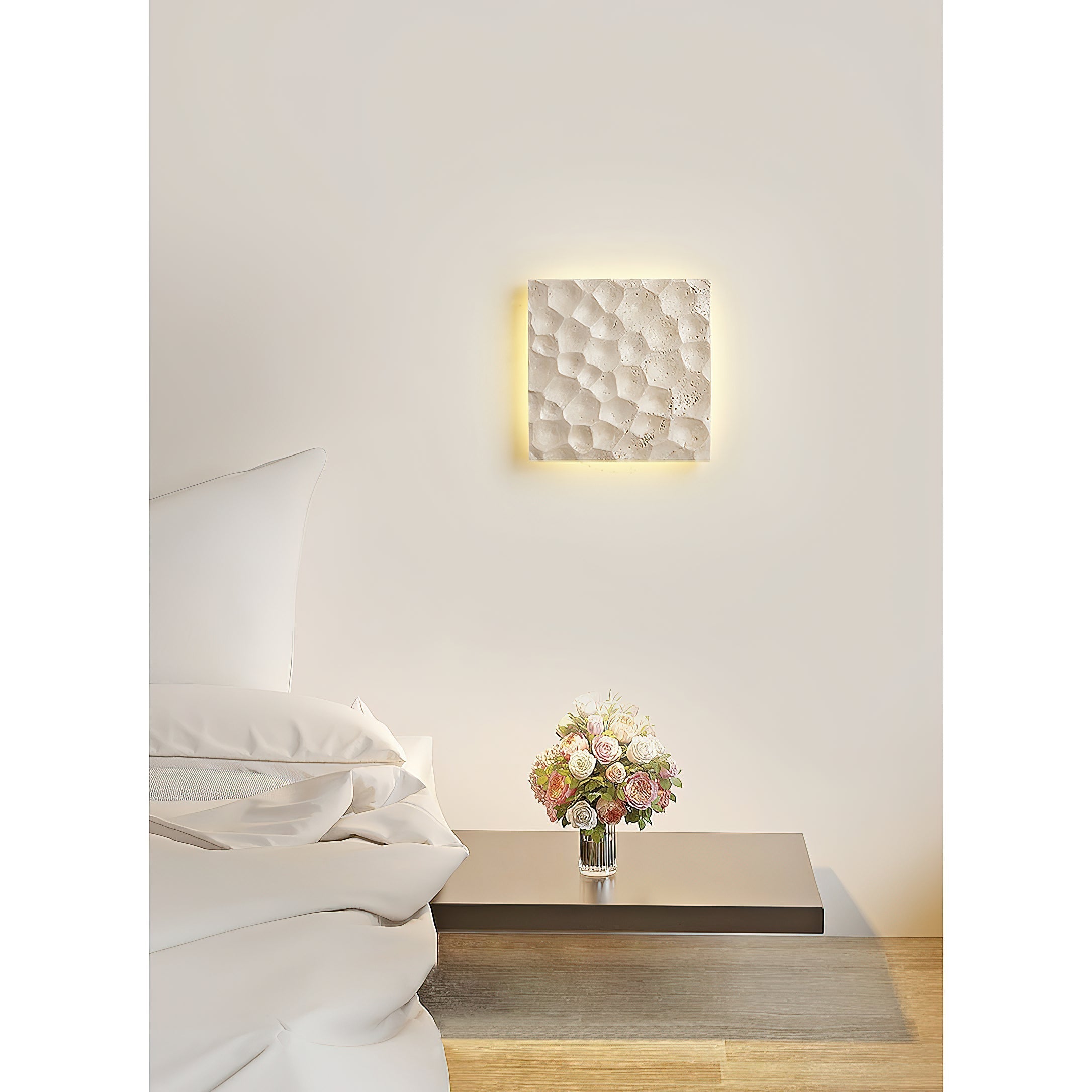 Vedoreth Applique Murale En Travertin à Panneau De Créativité Individuelle - Neutralighting