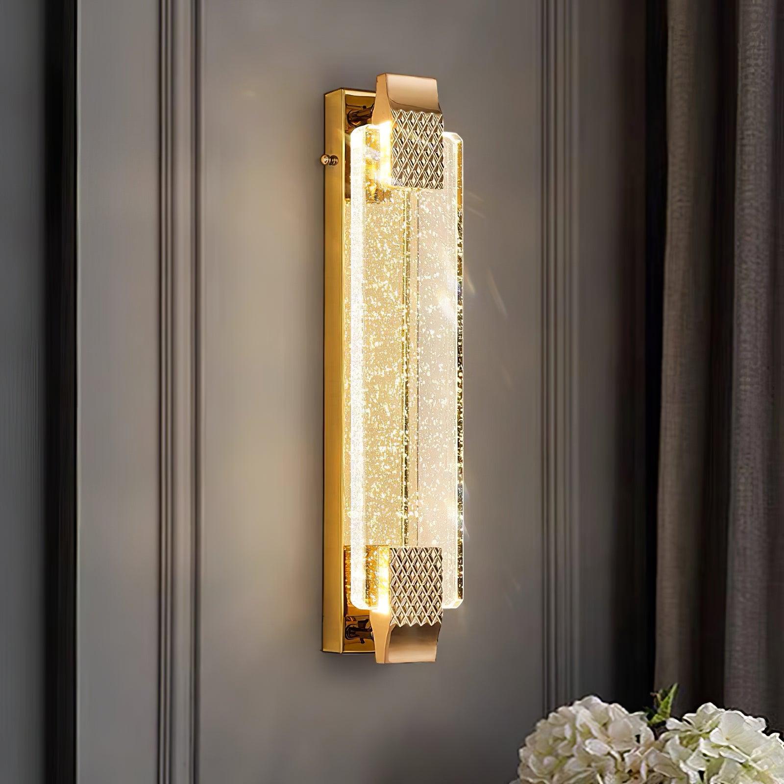 Virelre Lampe Murale Glam en Cristal - Neutralighting
