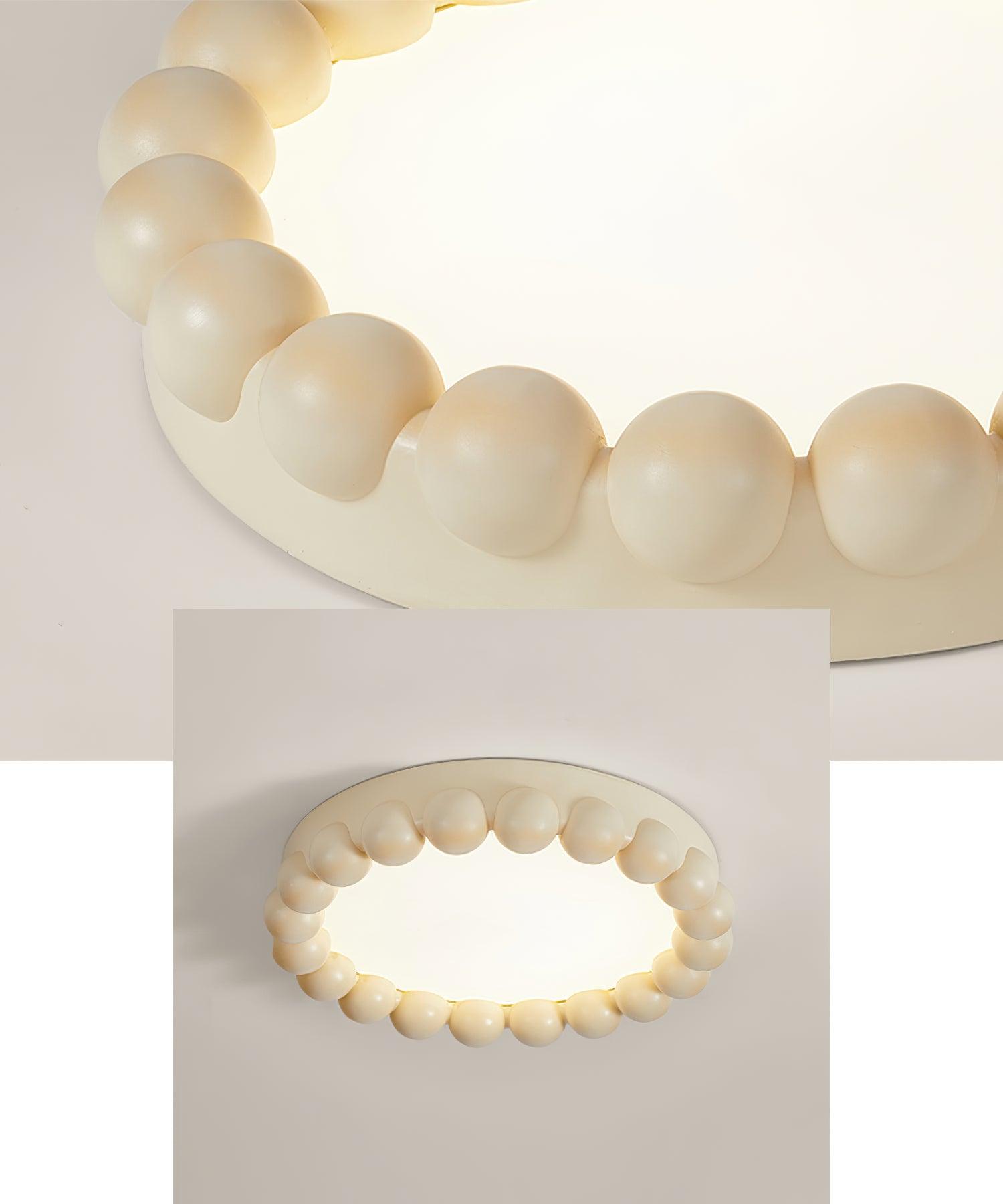 Solara Plafonnier Résine Bulle Rond Ludique Doux - Neutralighting