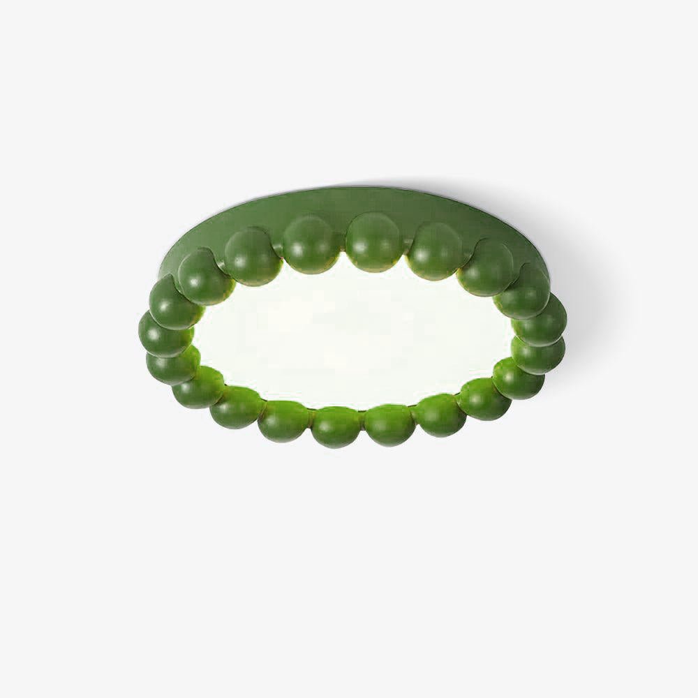 Solara Plafonnier Résine Bulle Rond Ludique Doux - Neutralighting