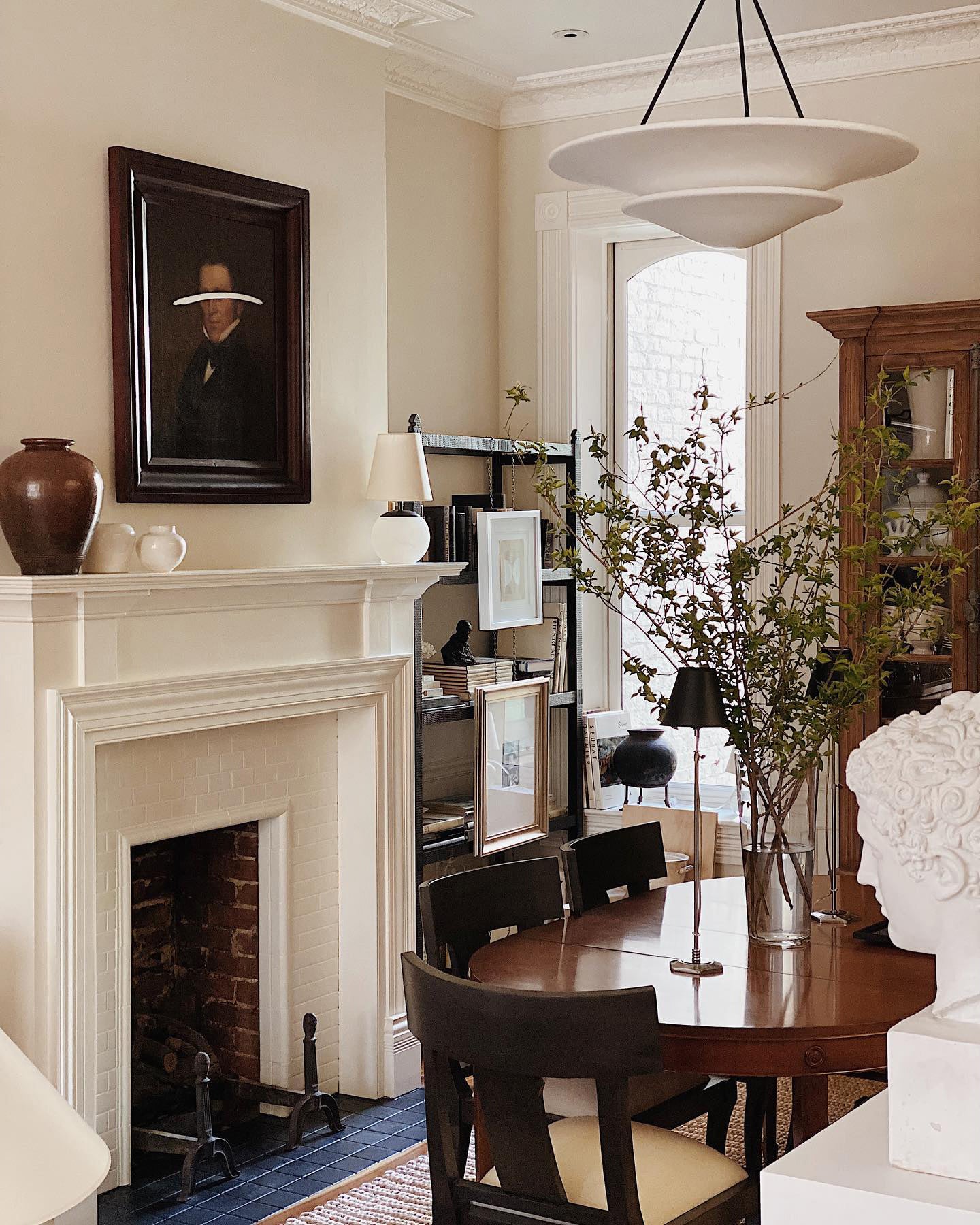 Mollino Chandelier Gypsum Sculptural Suspended - Letslighting
