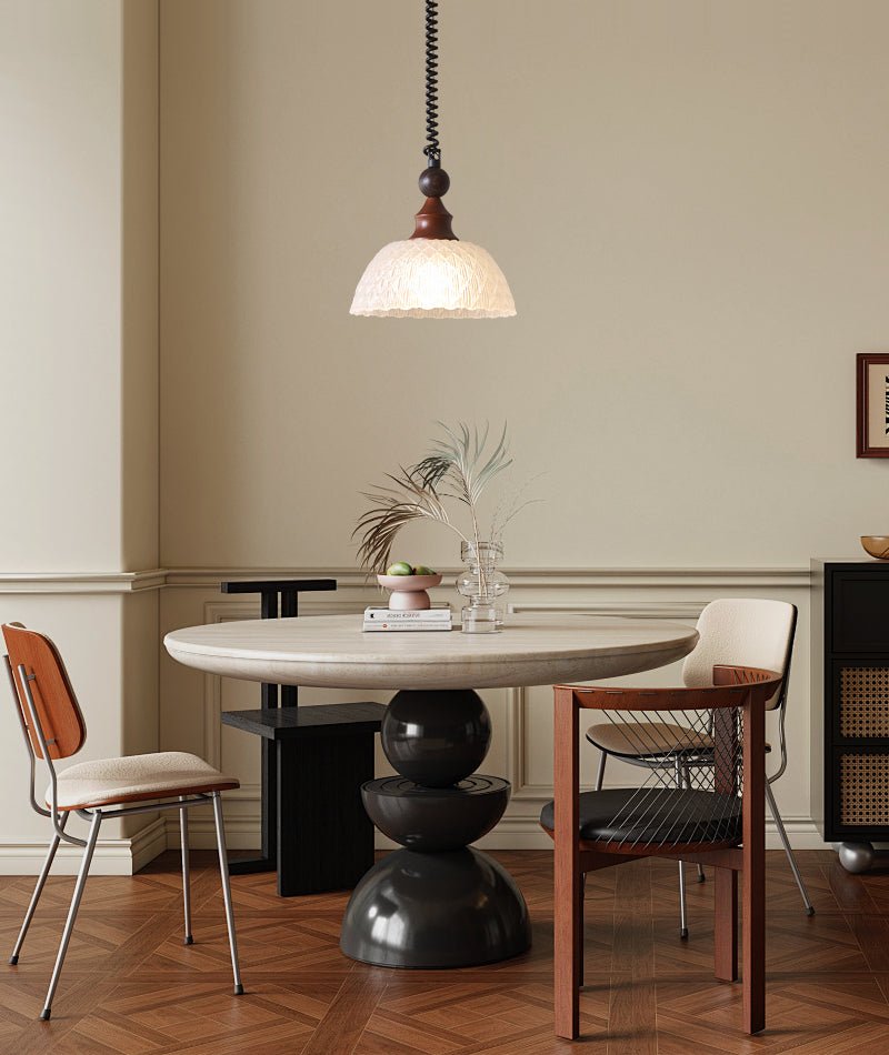 Nydoreth Suspension en Bois Art Vintage Élégant - Neutralighting