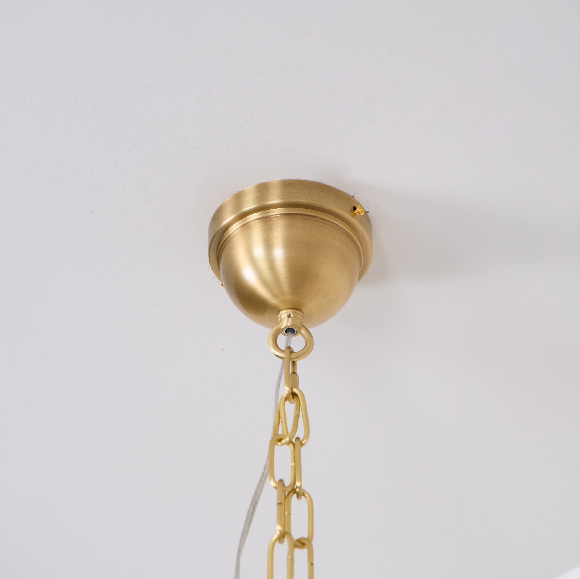 Elirora Lustre En Laiton Vintage élégant Avec Abat-Jour En Tissu - Neutralighting