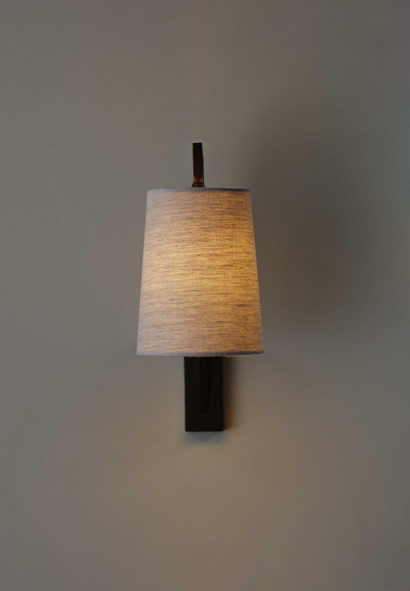 Myvarira Applique Murale En Laiton Et Tissu Minimaliste Moderne - Neutralighting
