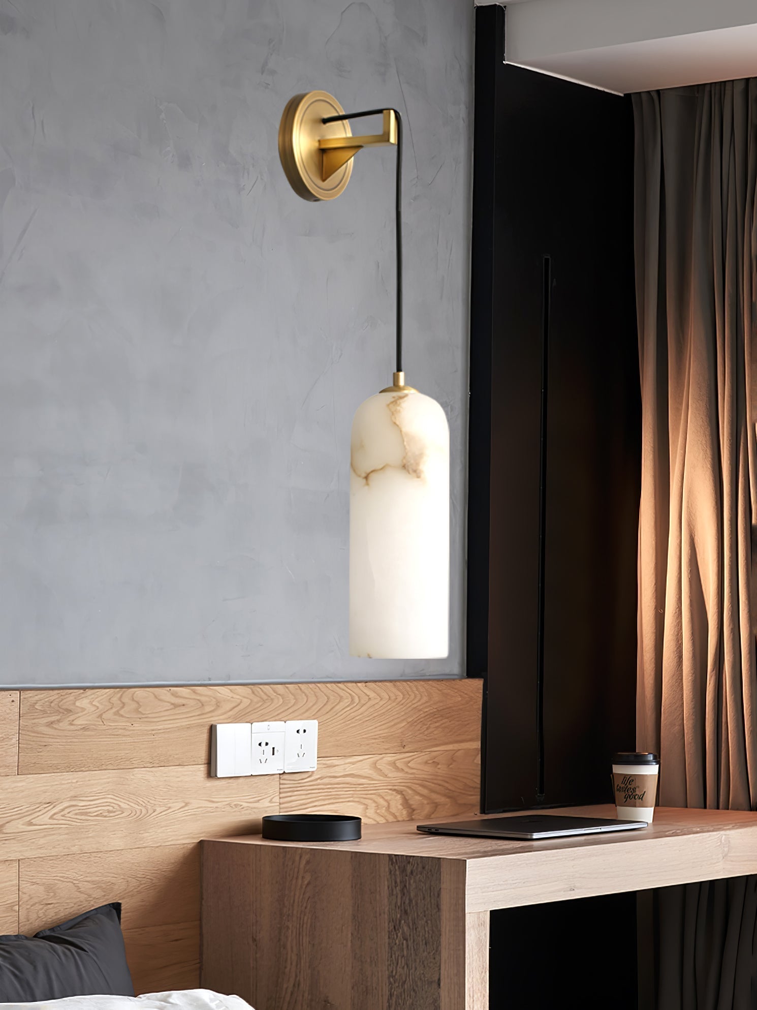 Vaelara Suspension Albâtre Applique Murale - Neutralighting
