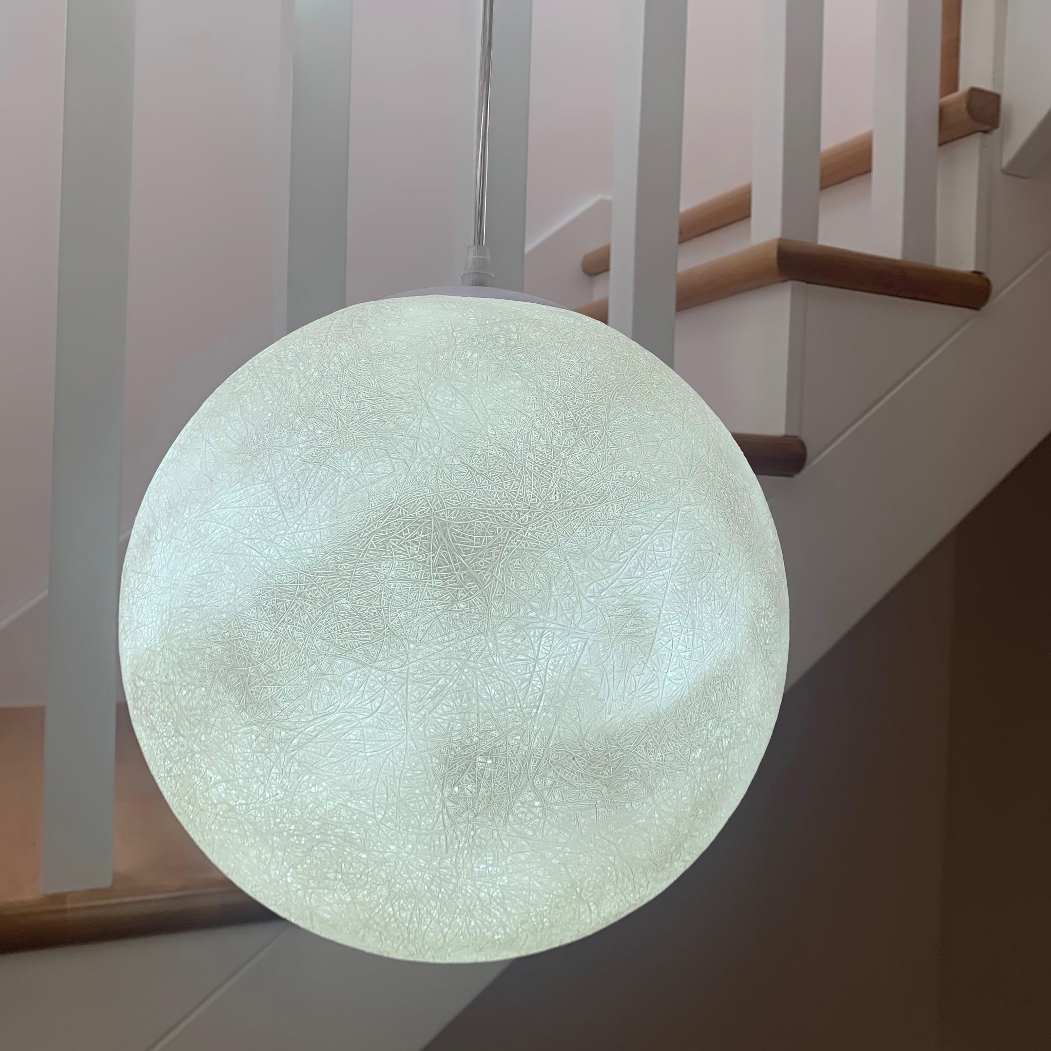 Lustra Suspension Lampe en Forme de Lune pour Salon - Neutralighting