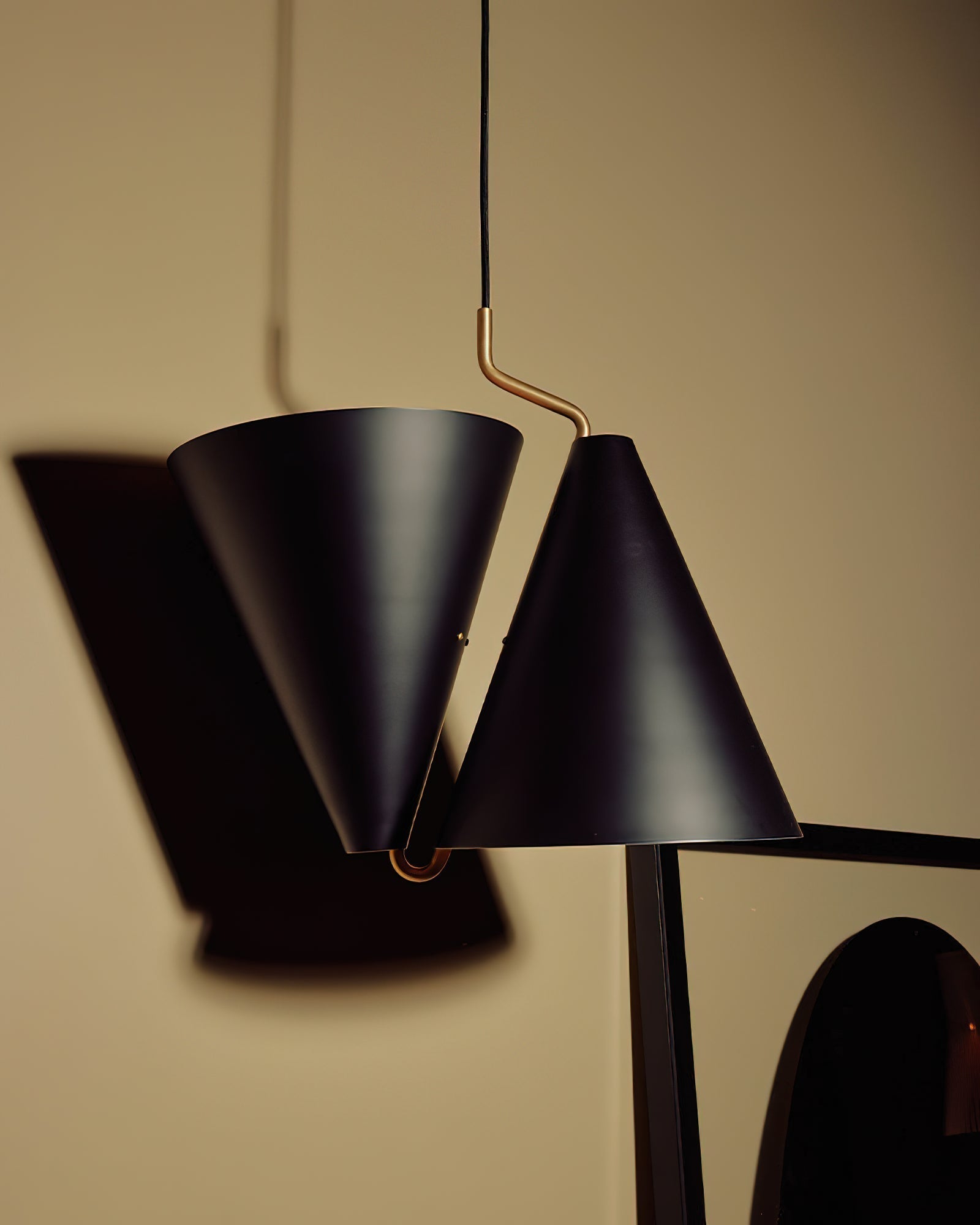 Covarir Modern Minimalist Brass Metal Pendant Lamp - Lamp Copper