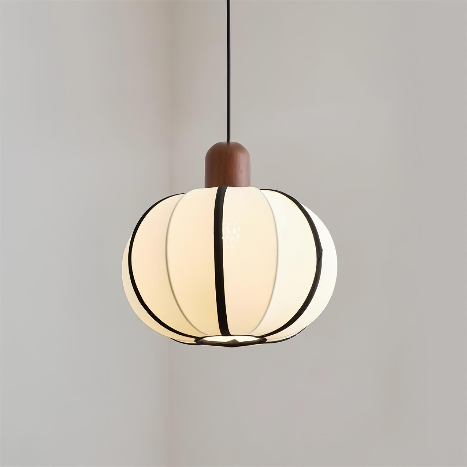 Mosh Suspension Globe Tissu Organique Minimaliste - Neutralighting