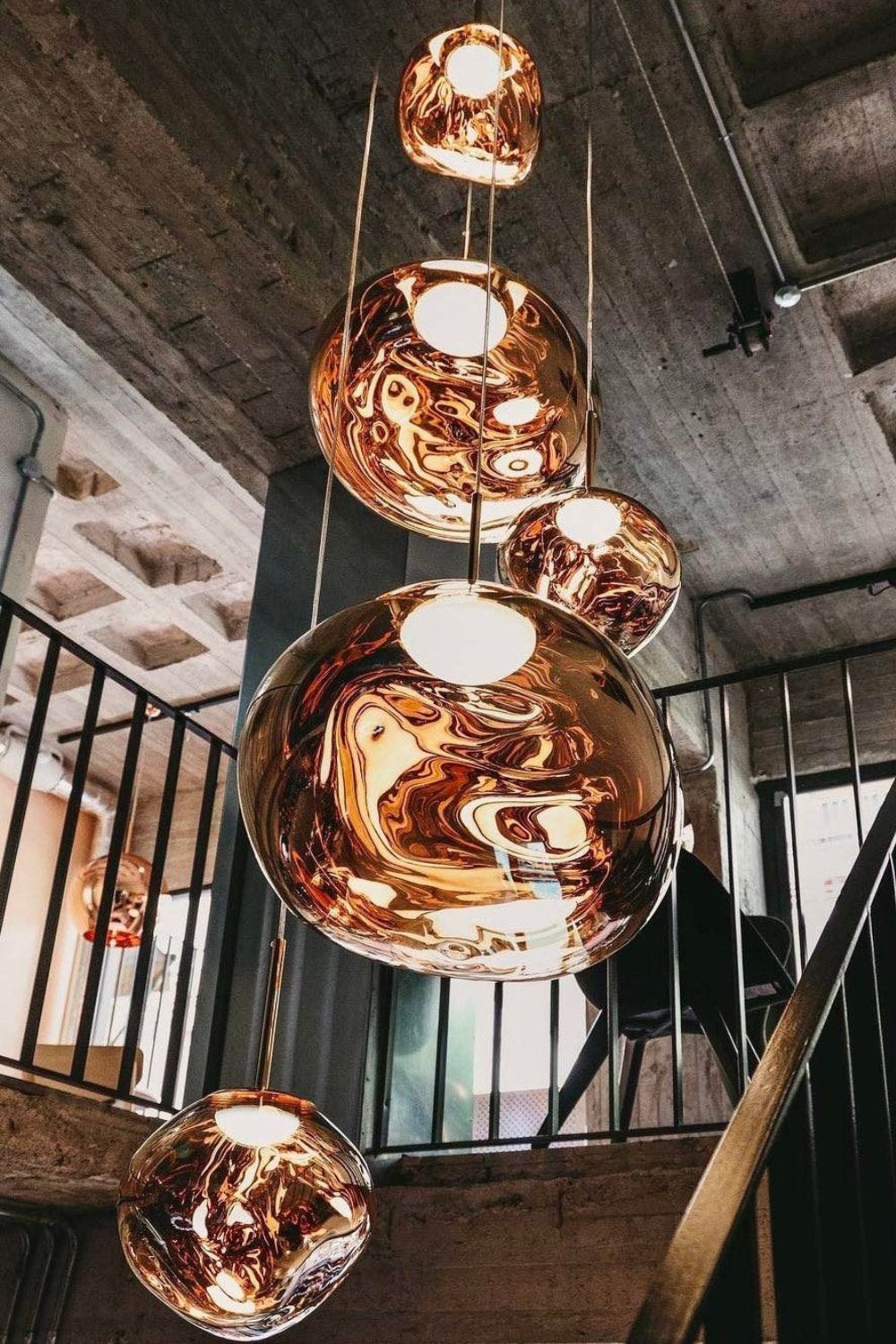Solara Suspension en Verre Soufflé Cluster Irrégulier Sculptural - Neutralighting