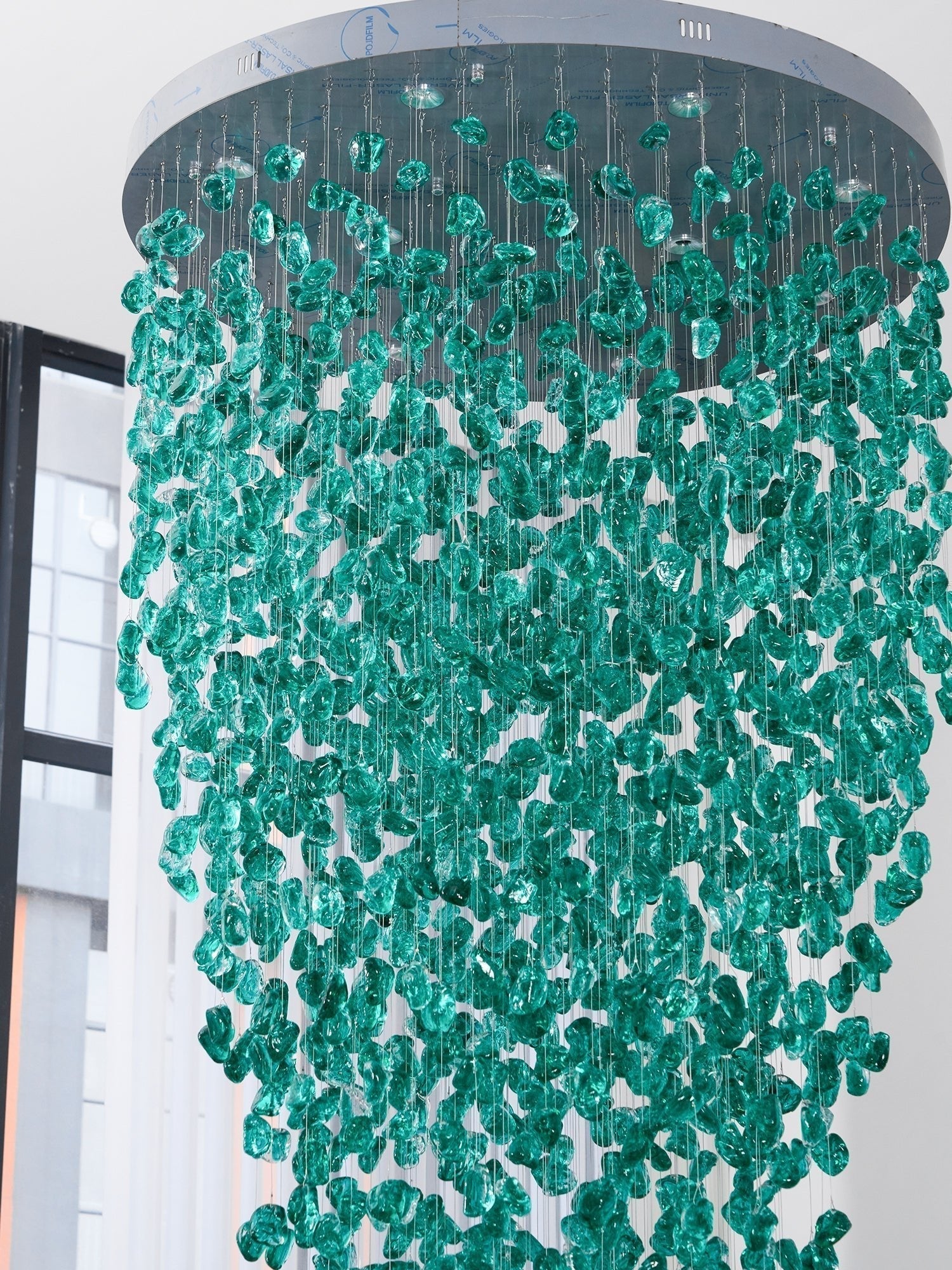 Veshaa Lustre en cristal de pierre de luxe postmoderne - Neutralighting