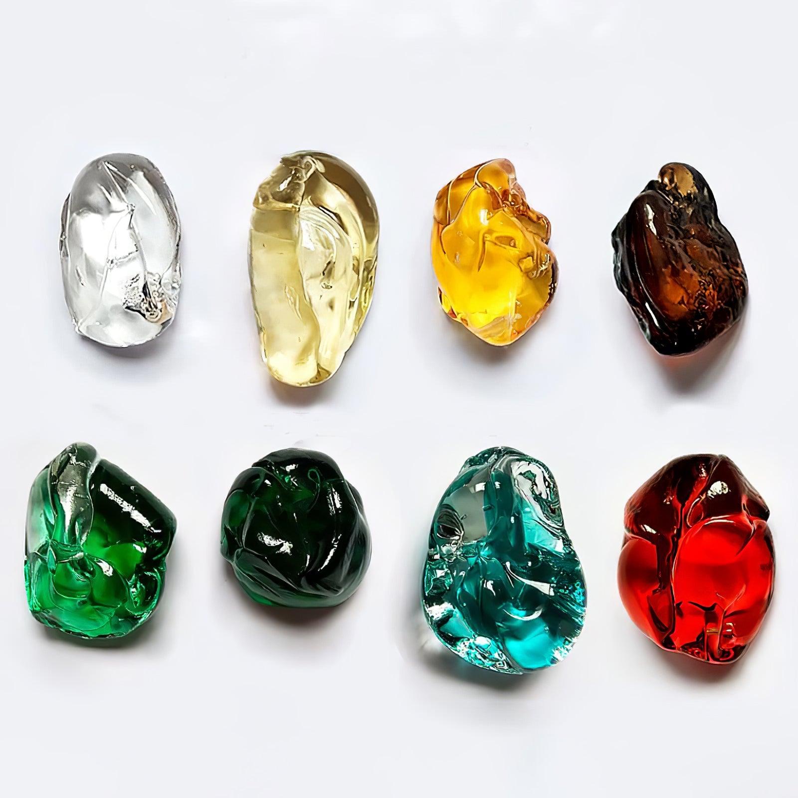 Veshaa Lustre en cristal de pierre de luxe postmoderne - Neutralighting