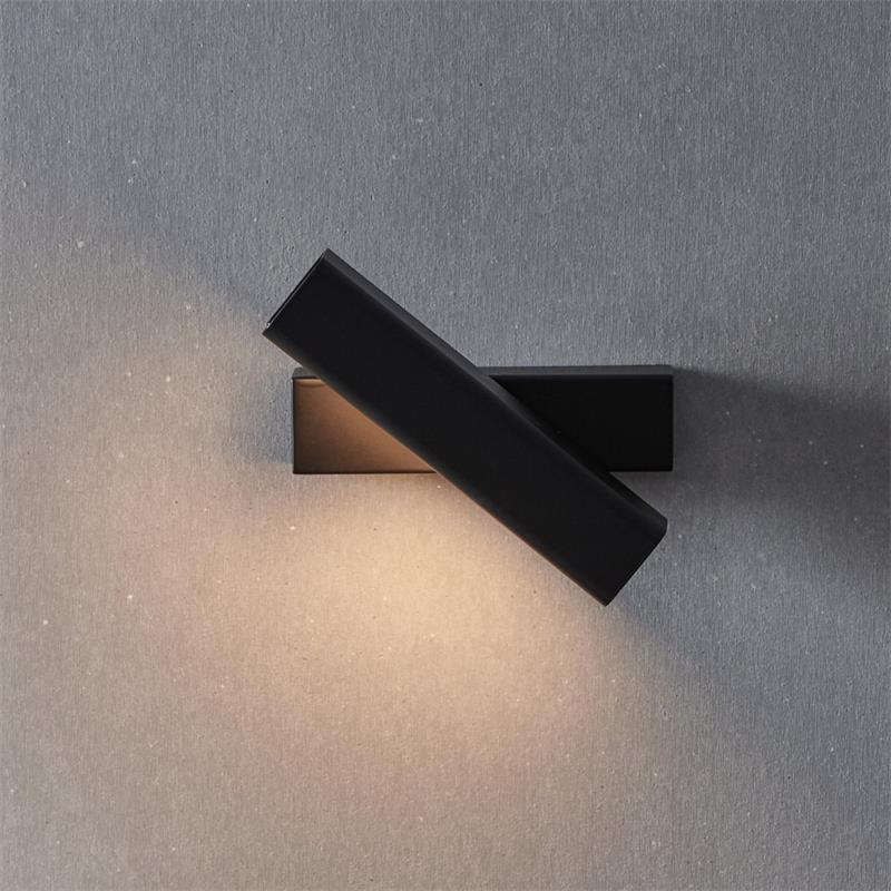 Olvynora Rotating Modern Minimalist Wooden Metal Wall Lamp - Lamp Copper
