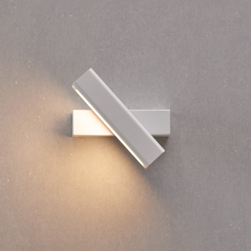 Olvynora Rotating Modern Minimalist Wooden Metal Wall Lamp - Lamp Copper