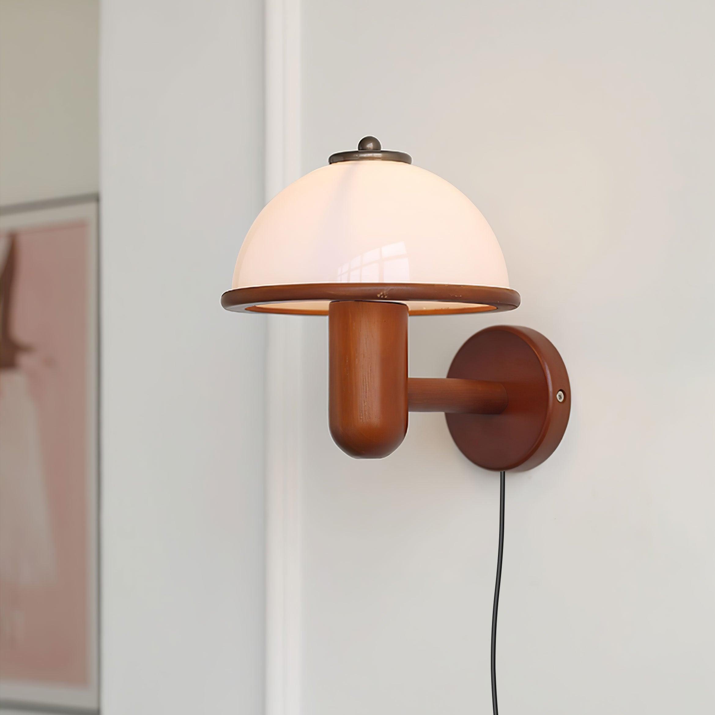 Lustra Wall Lamp Mushroom Wood - Neutralighting