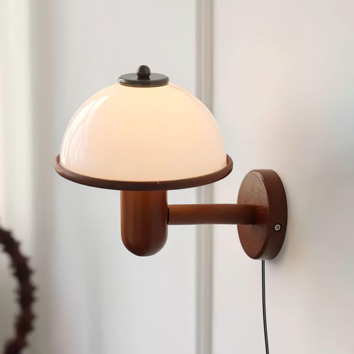 Lustra Wall Lamp Mushroom Wood - Neutralighting