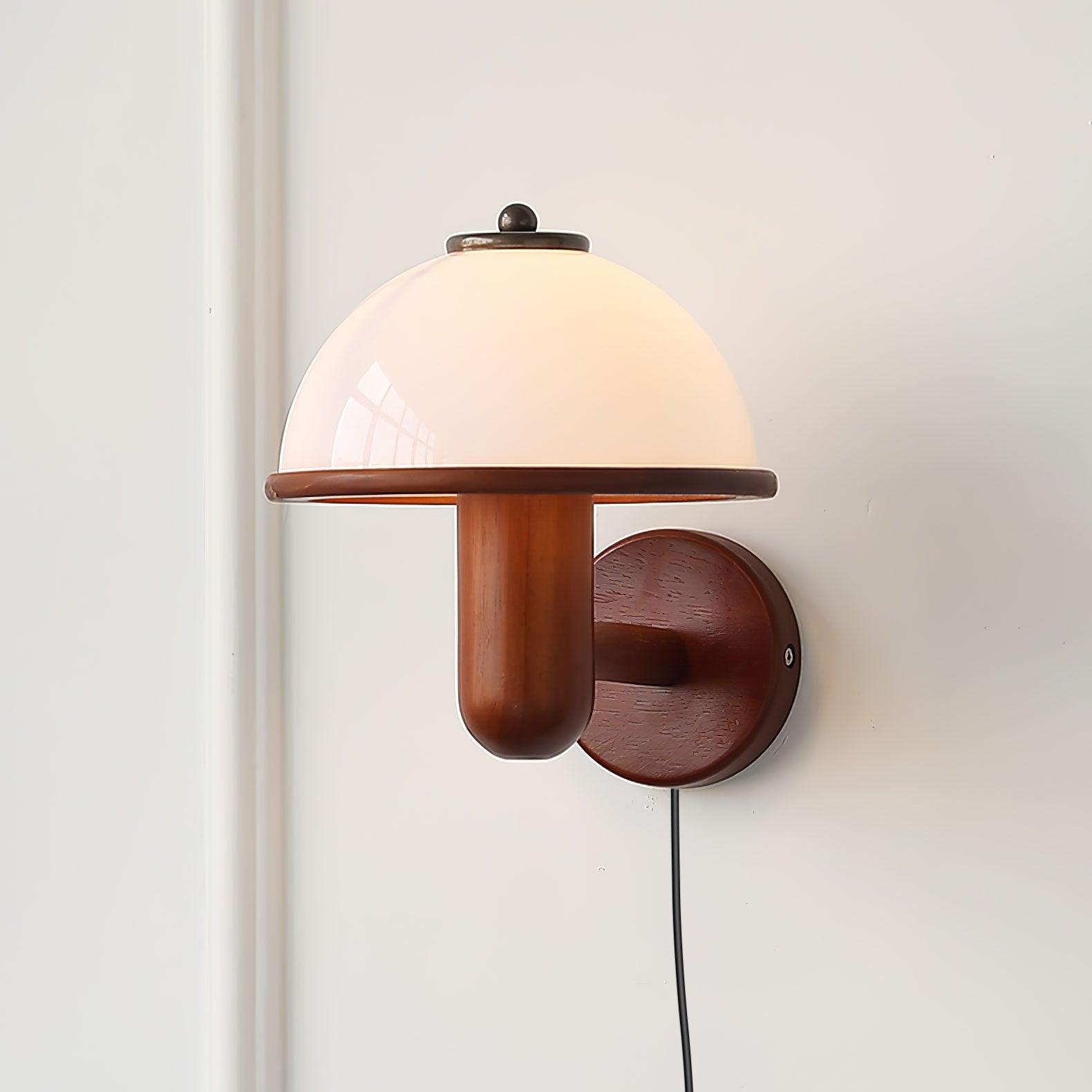 Lustra Wall Lamp Mushroom Wood - Neutralighting