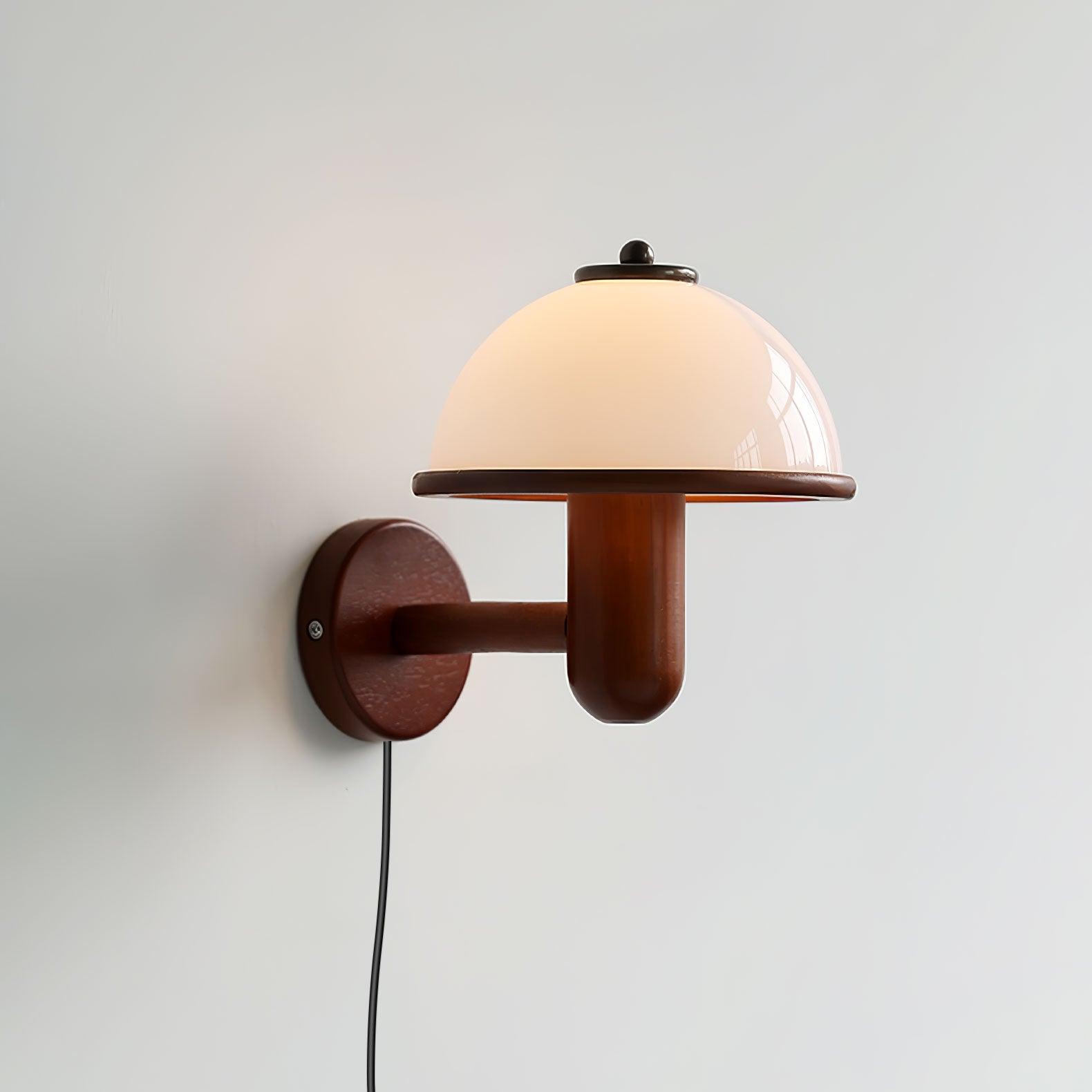 Lustra Wall Lamp Mushroom Wood - Neutralighting