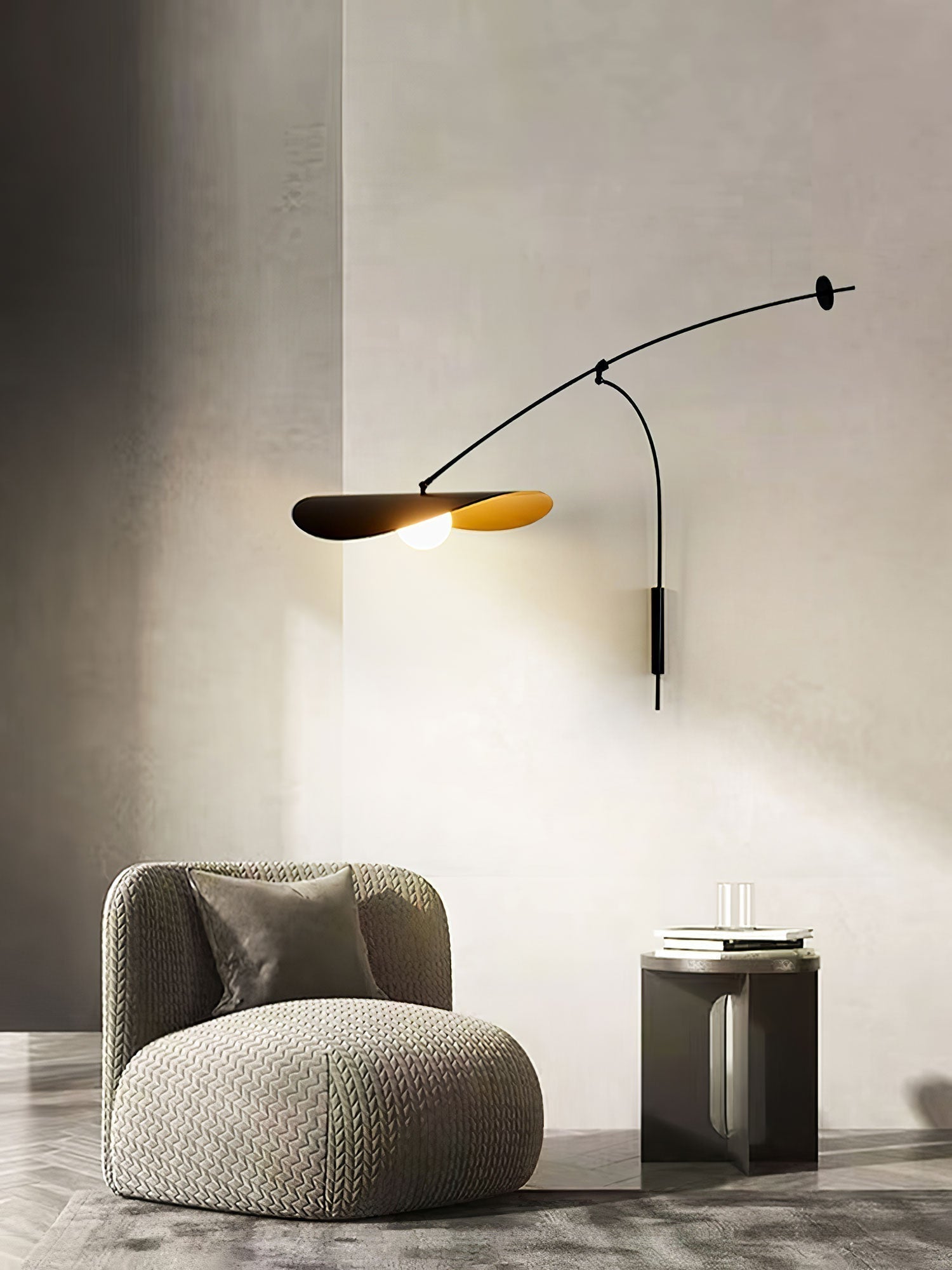 Embise Glass Minimalist Wall Lamp - Neutralighting