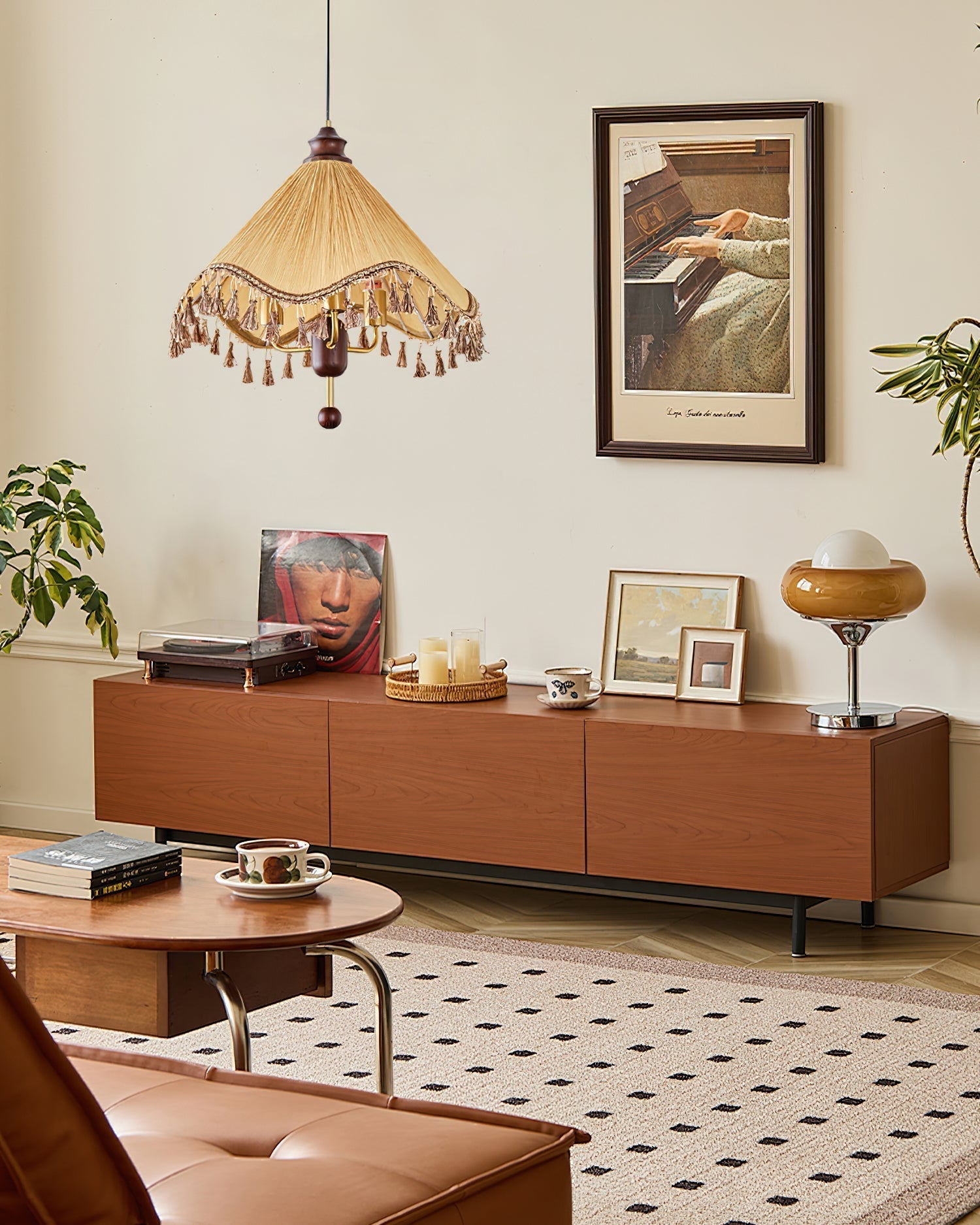 Rosetta Suspension en Tissu Boutique - Neutralighting