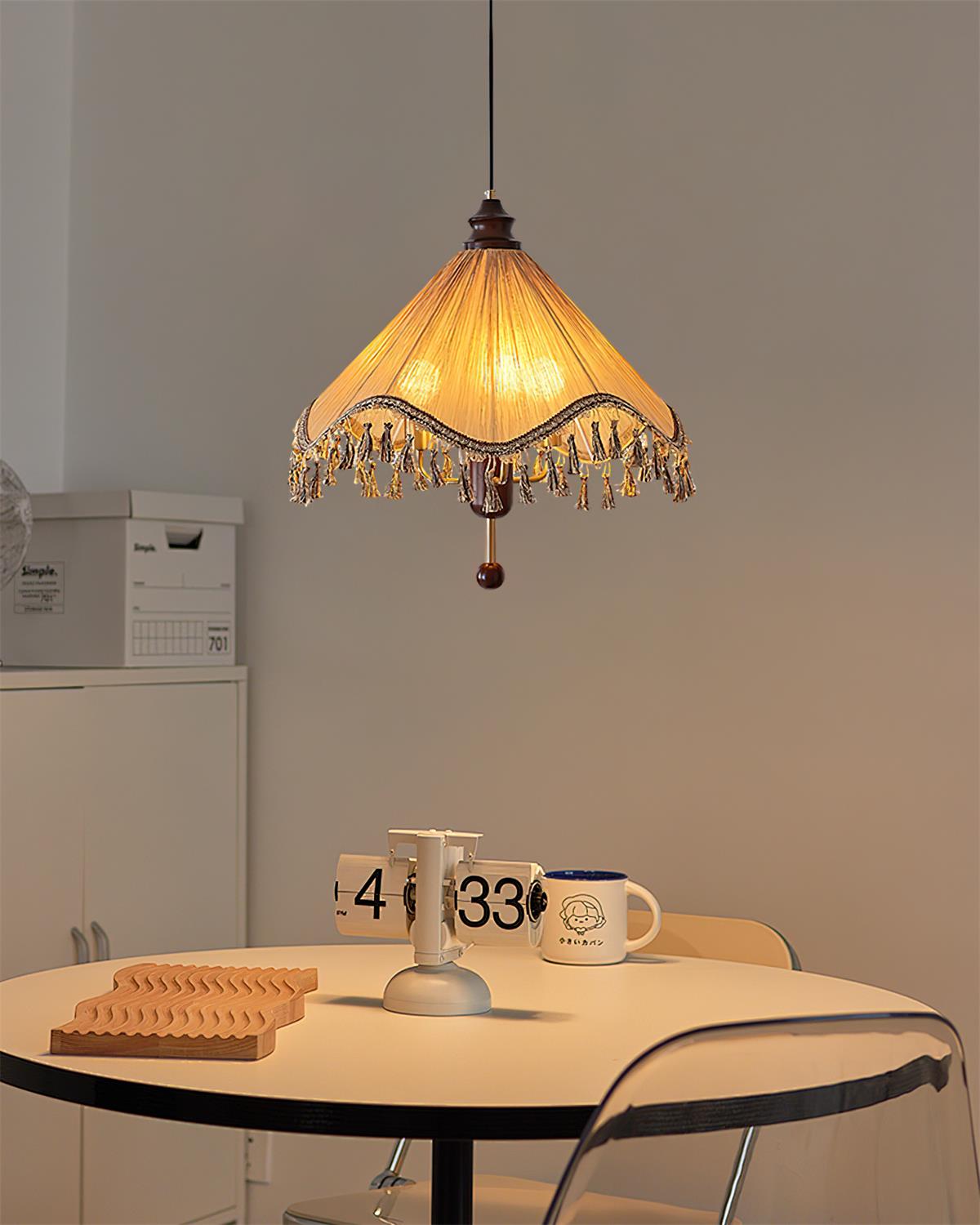 Rosetta Suspension en Tissu Boutique - Neutralighting