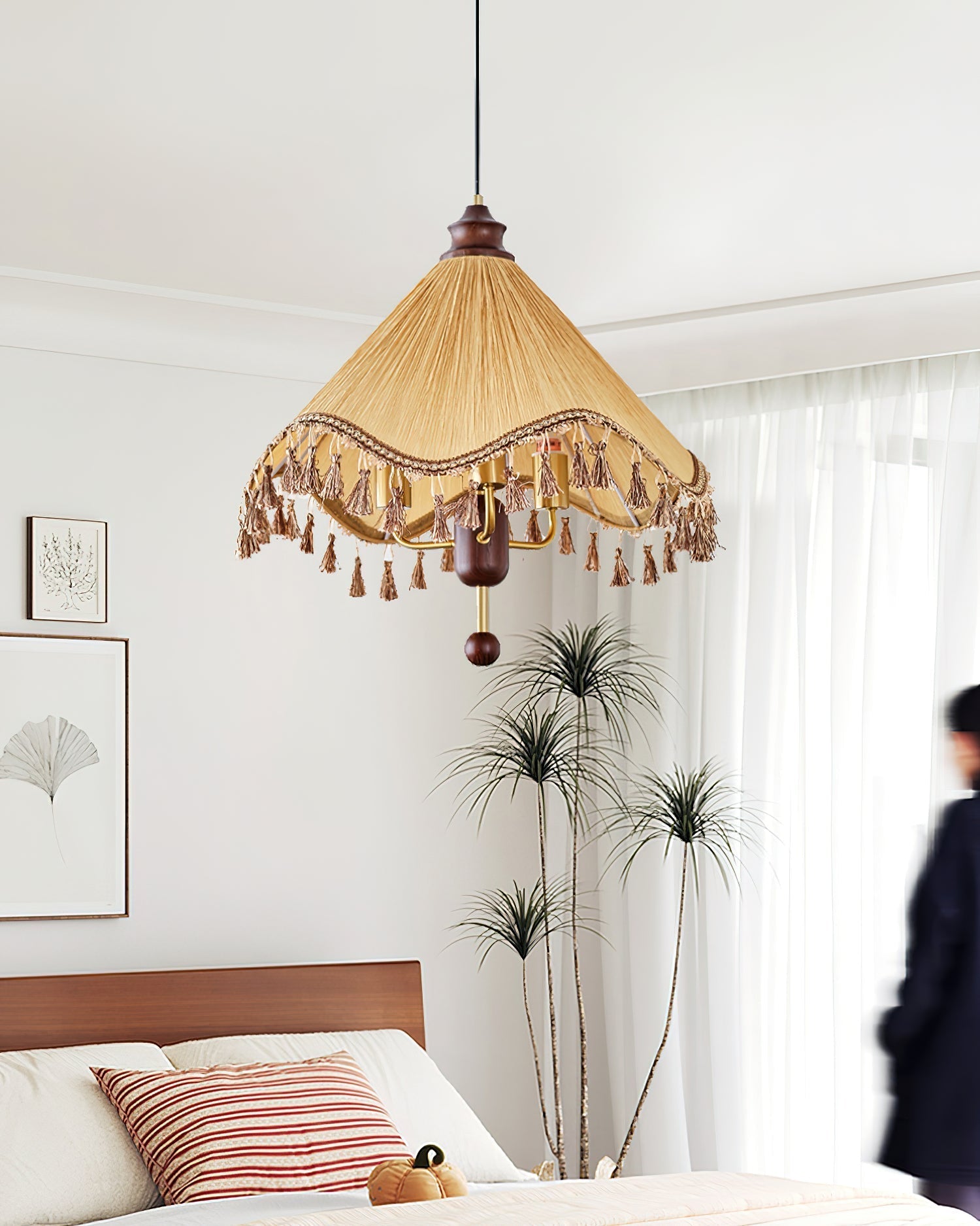 Rosetta Suspension en Tissu Boutique - Neutralighting
