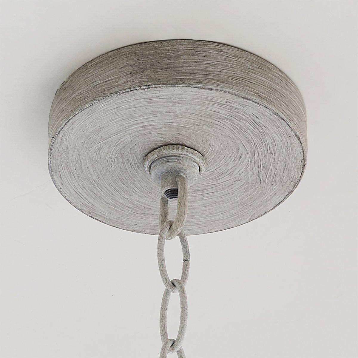 Alshaan Lustre Vintage Industriel en Bois et Métal - Neutralighting