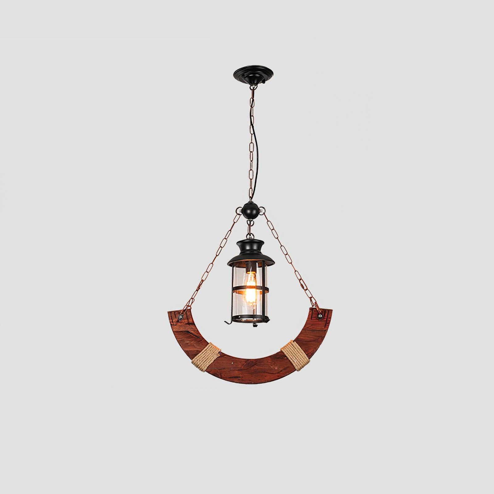 Aurzorir Vintage Wood Chandelier - Letslighting