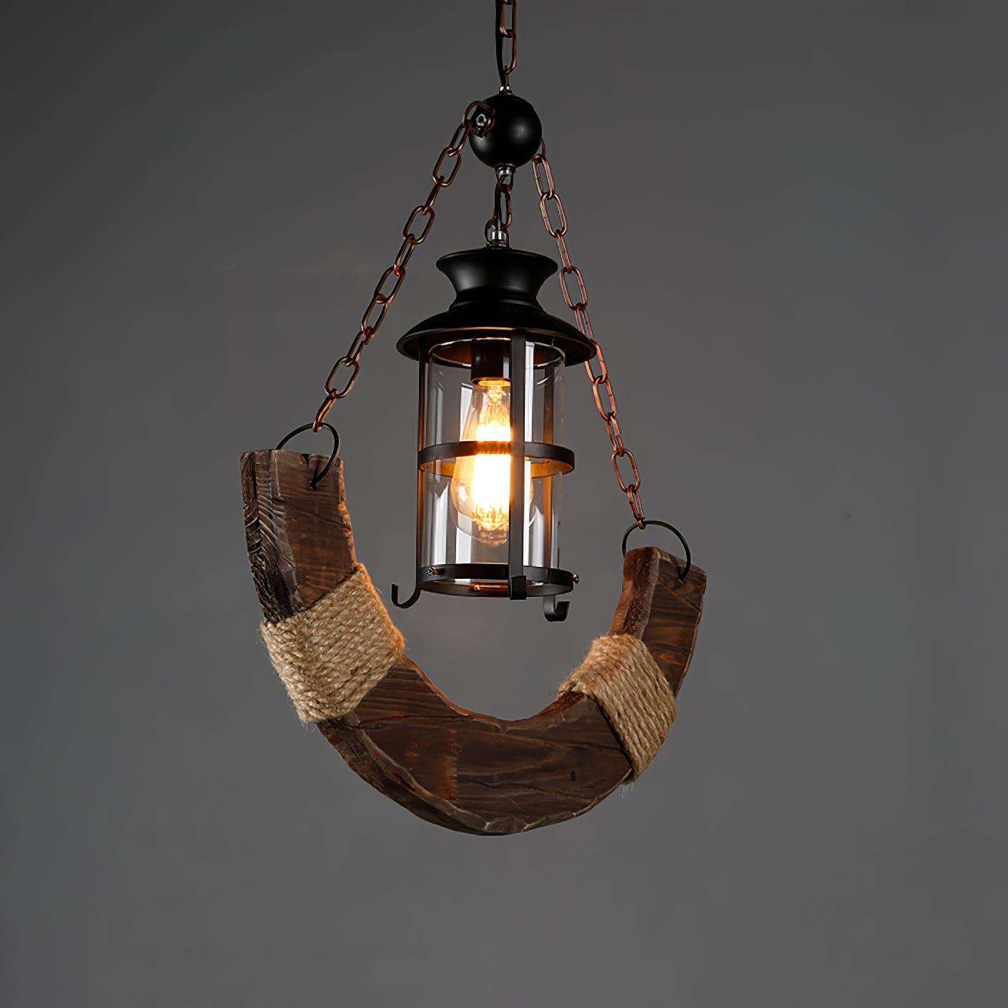 Aurzorir Vintage Wood Chandelier - Letslighting