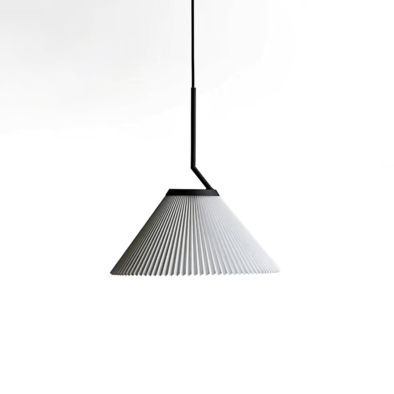 Nebra Plissé Suspension Tissu Minimaliste - Neutralighting