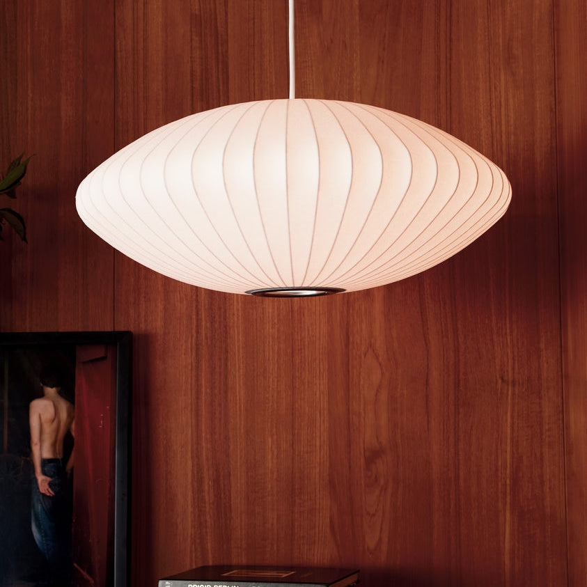 Etrio Suspension Bulle en Soie de Mûrier - Neutralighting