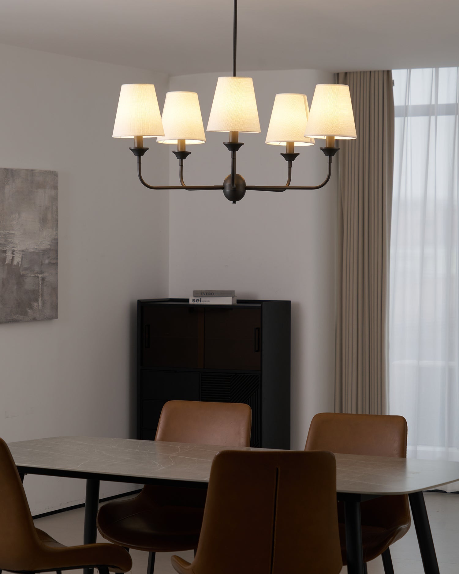 Piaf Chandelier Large Symmetrical Arms - Letslighting