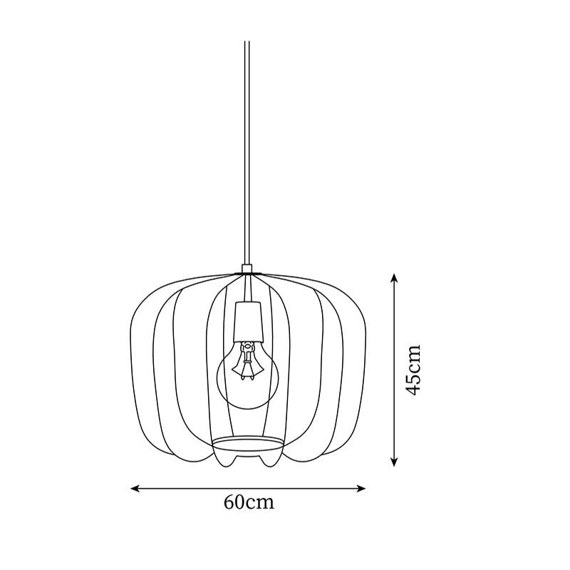 Nevola Pendant Lamp Mesh Screen Minimalist - Letslighting