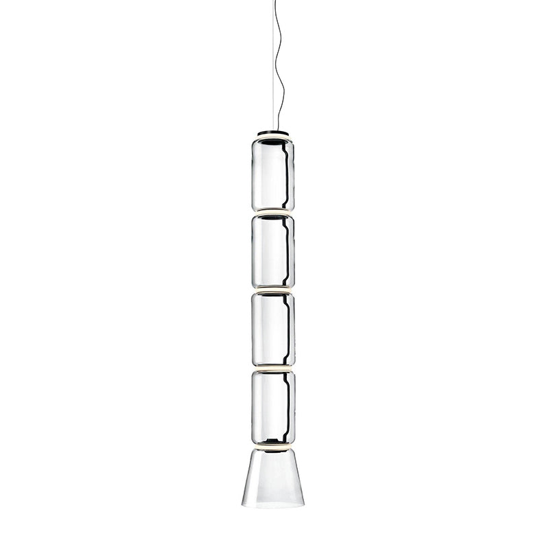 Cadorus Premium Elegance Glass Metal Pendant Lamp - Lamp Copper