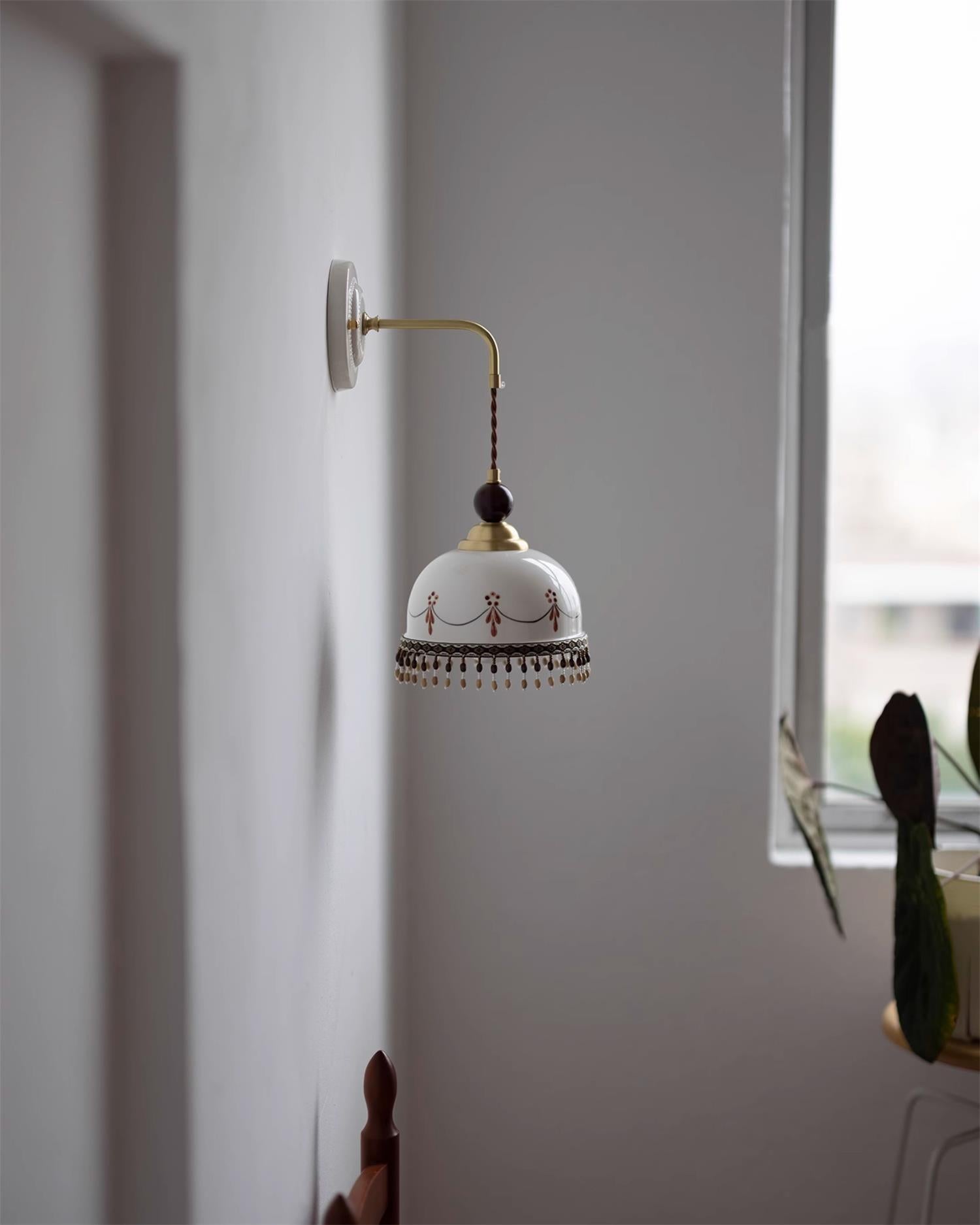 Noemi Applique Murale Vintage Florale Élégante - Neutralighting