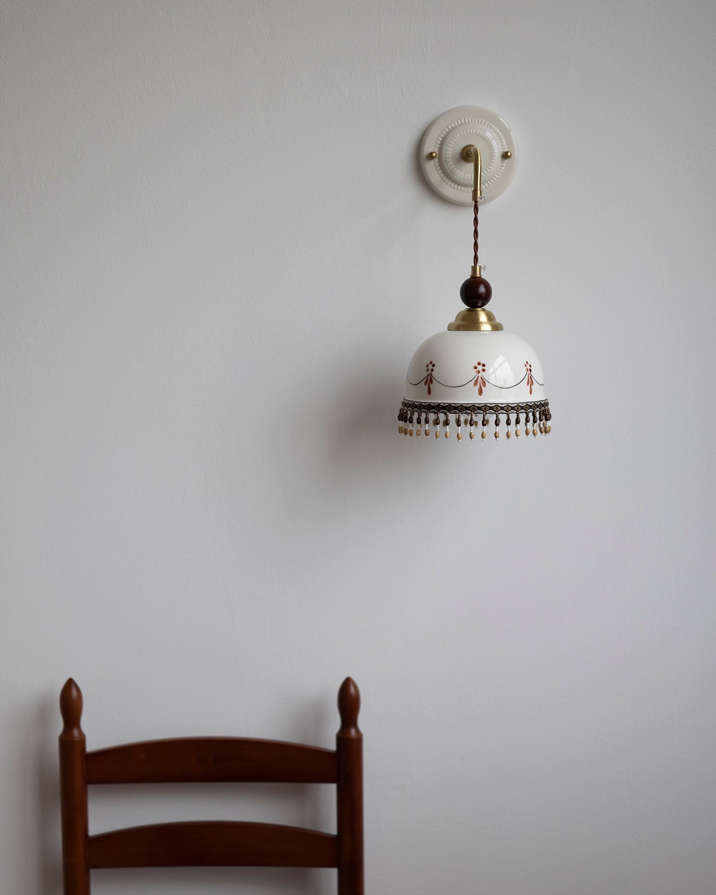 Noemi Applique Murale Vintage Florale Élégante - Neutralighting