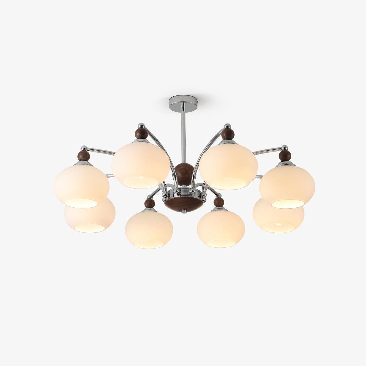 Lustra Chandelier Contemporain à Bras Globe - Neutralighting