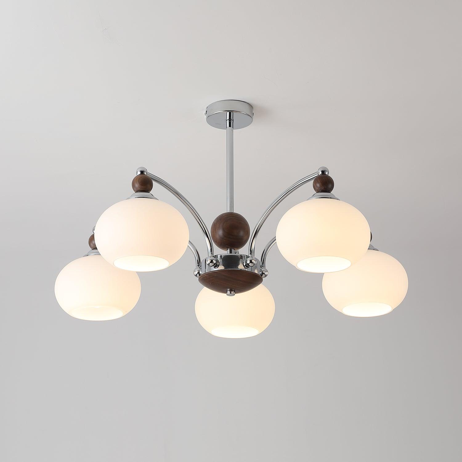 Lustra Chandelier Contemporain à Bras Globe - Neutralighting