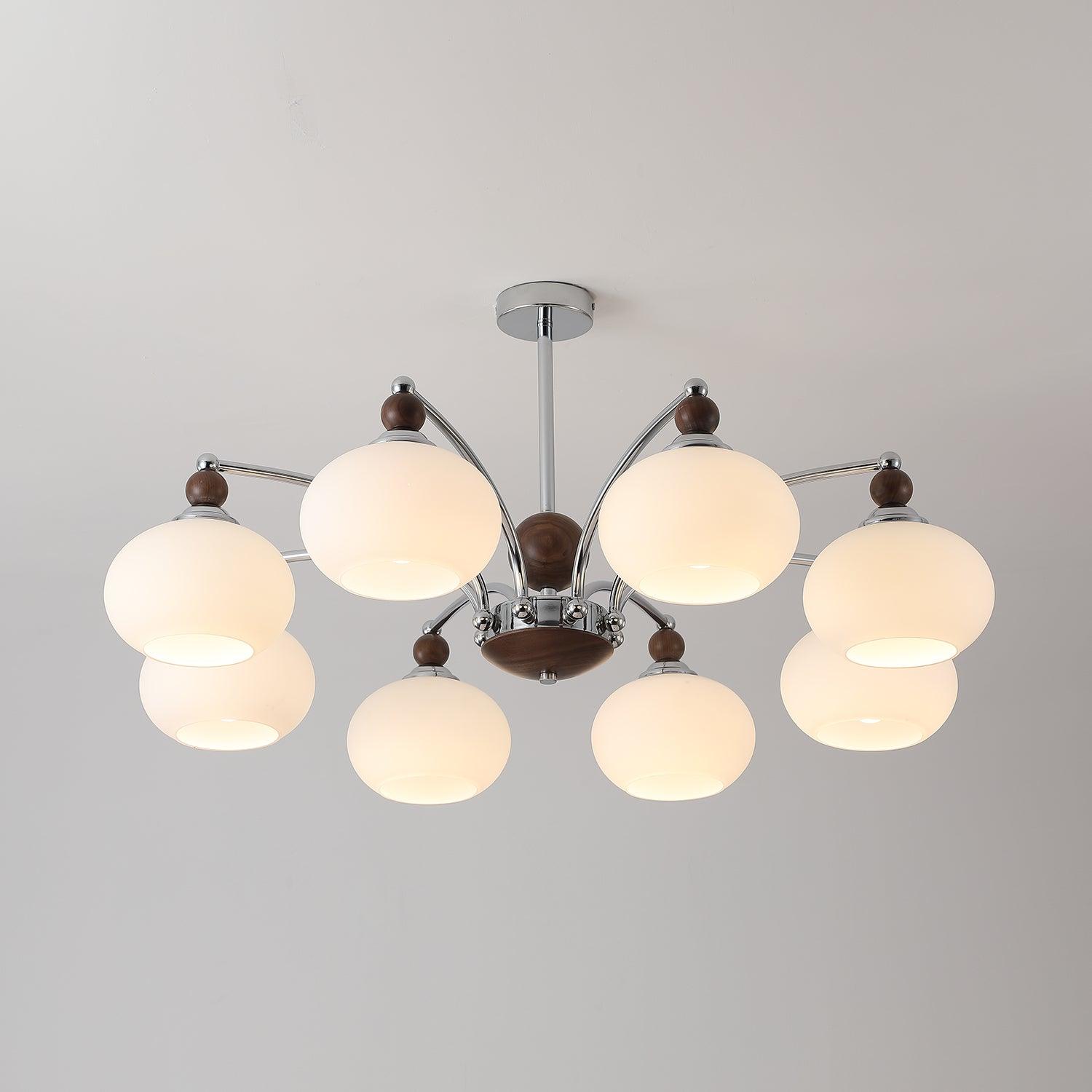 Lustra Chandelier Contemporain à Bras Globe - Neutralighting