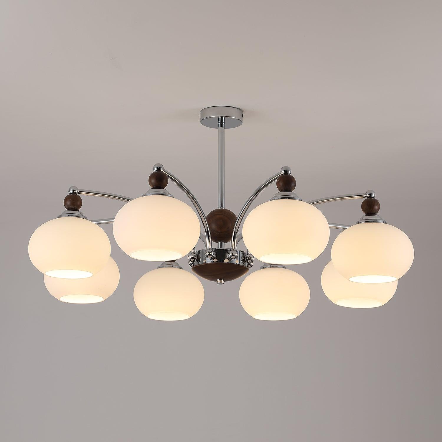 Lustra Chandelier Contemporain à Bras Globe - Neutralighting