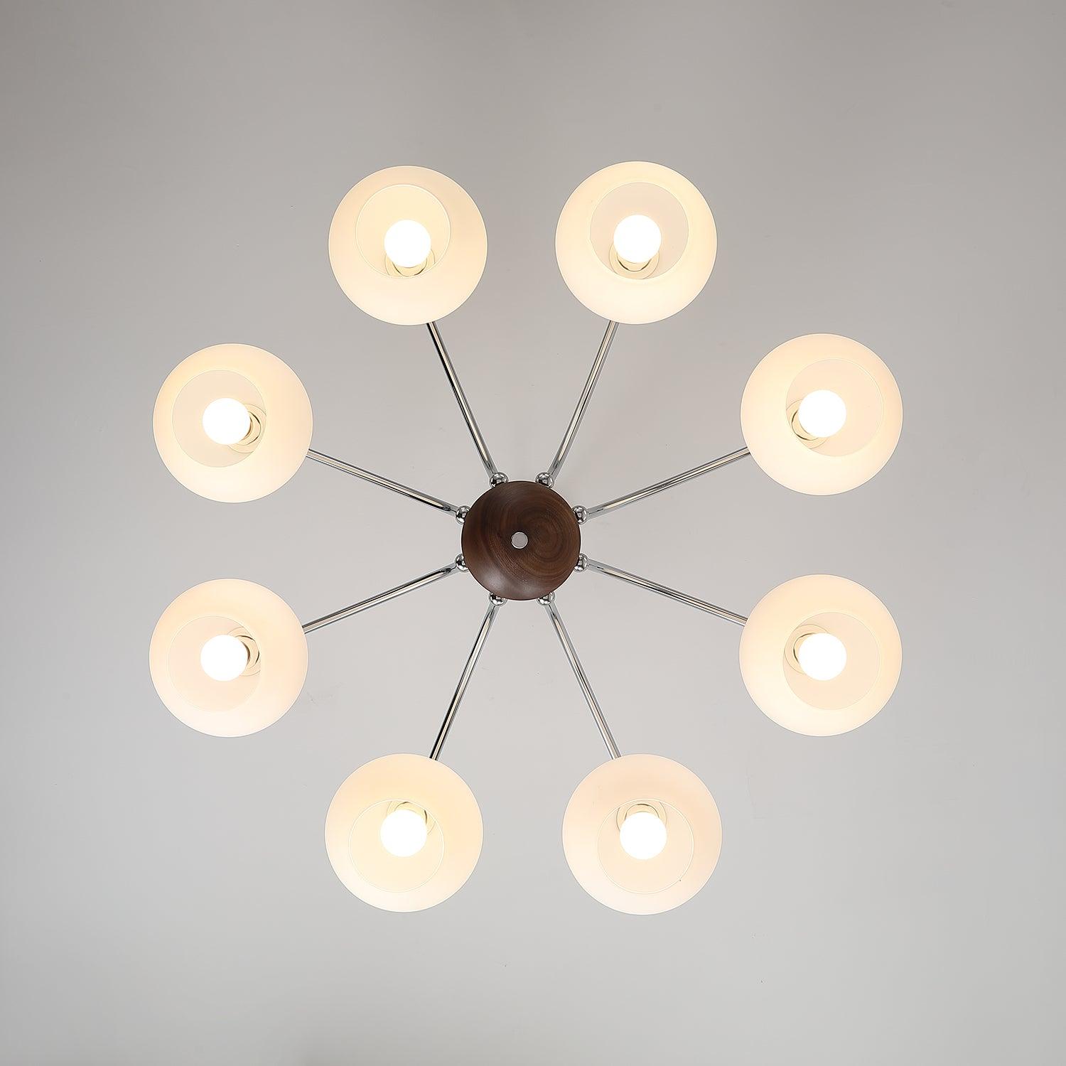 Lustra Chandelier Contemporain à Bras Globe - Neutralighting