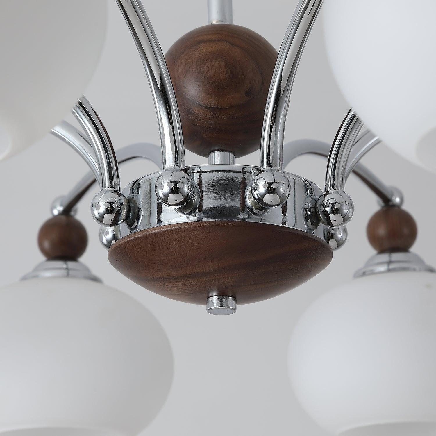 Lustra Chandelier Contemporain à Bras Globe - Neutralighting