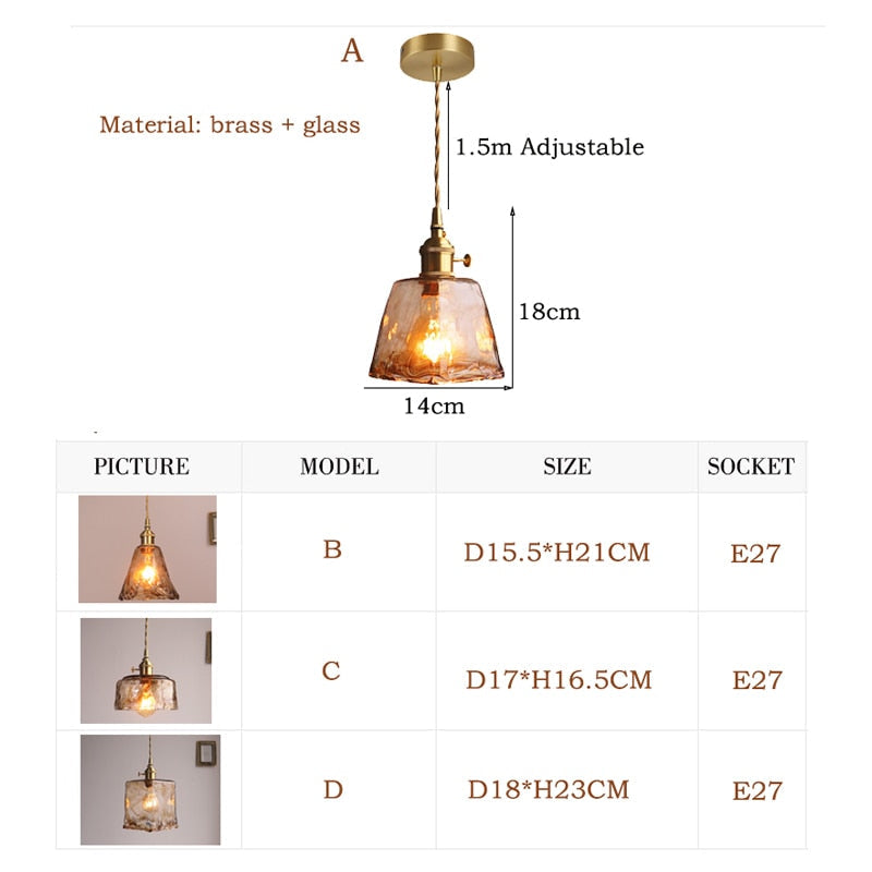 Zina Suspension Géométrique Vintage Verre. Laiton. Salon