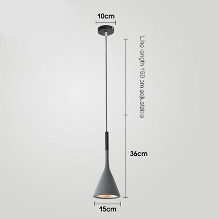 Cevin Suspension Moderne. Triangle - Neutralighting