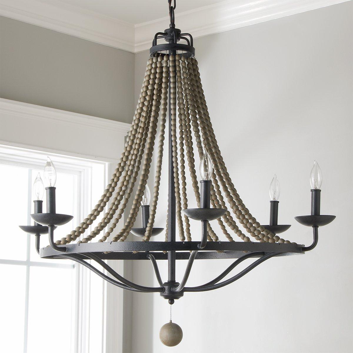 Alloren Vintage Industrial Empire Metal Chandelier - Lamp Copper