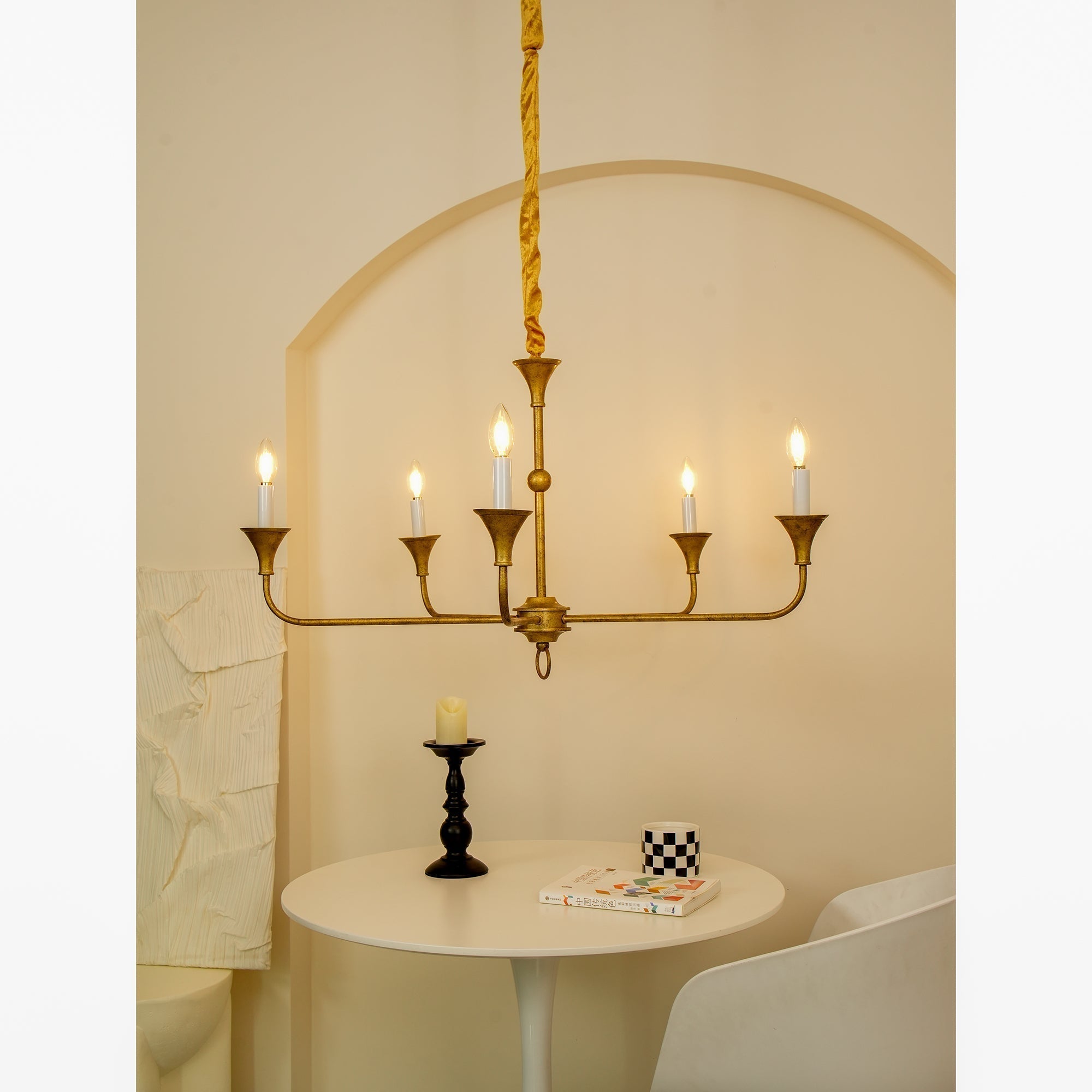 Lustra Candle Chandelier Élégant - Neutralighting