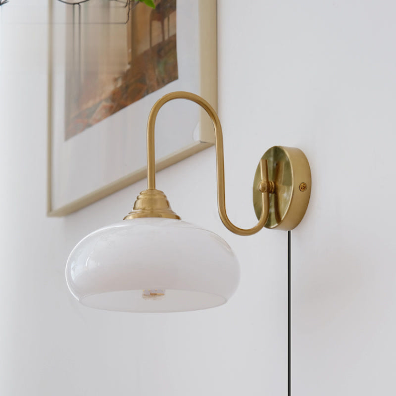 Ulsilia Applique Murale Nordique Haut de Gamme en Métal et Verre - Neutralighting