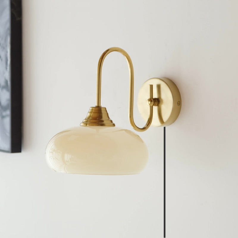 Ulsilia Applique Murale Nordique Haut de Gamme en Métal et Verre - Neutralighting