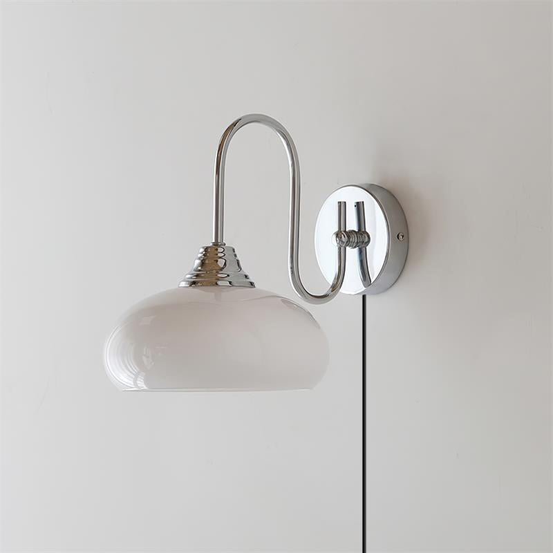 Ulsilia Applique Murale Nordique Haut de Gamme en Métal et Verre - Neutralighting