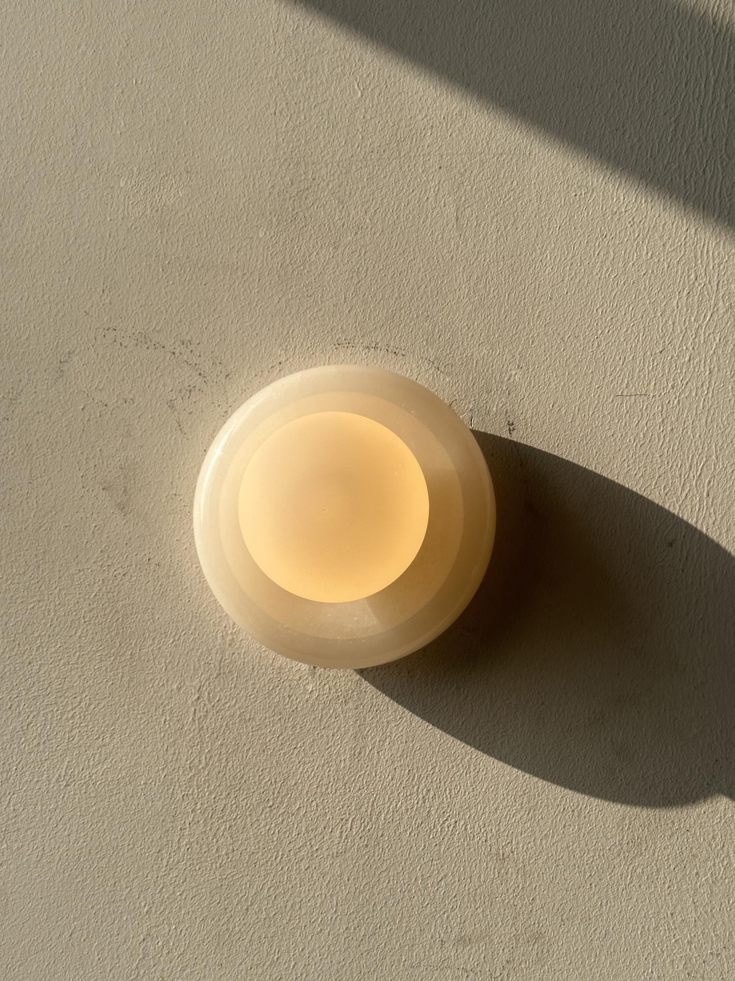 Cemaros Applique Murale Moderne Minimaliste en Verre Jade - Neutralighting